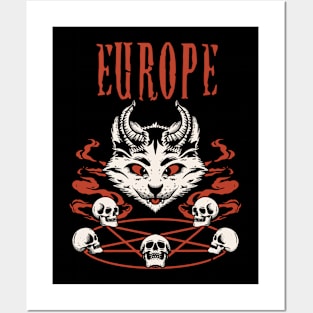 europe catanism Posters and Art